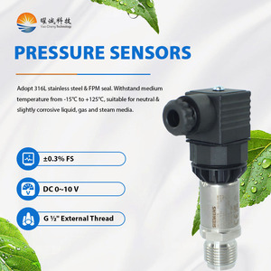 Ip65 Dc 0~10 V -15 ° <span class=keywords><strong>C</strong></span> ~ +125 ° Transmisor de Presión con Detector de Presión para Sistema de Control de Líquidos Comercial de 0 a 1 Bar y de 0 a 60 Bar - Product Image 5