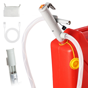 ปั๊มถ่ายของเหลวไฟฟ้าแบบพกพา ใช้พลังงานสองระบบ 3V/5V USB  วัสดุพลาสติก  ใช้แบตเตอรี่  3.2 GPM  แบบไซฟอน - Product Image 1
