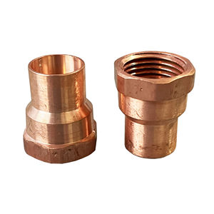 Raccords en cuivre standard NFJM, adaptateur haute pression, douille de raccordement de tuyau avec filetage NPT, technique de moulage pour la <span class=keywords><strong>plomberie</strong></span> - Product Image 1