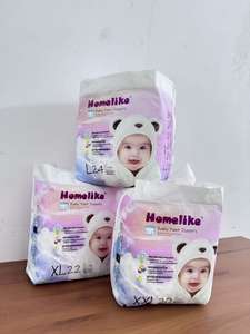 Couches-culottes jetables pour bébés HomeLike, best-seller en gros, ultra-épaisses et très absorbantes - Product Image 2