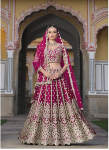<b>Top</b> Ajmera Fashion Limited Surat Silk Modern Stylish Bridal Wear Party Wear <b>Indian</b> Lehenga Choli Quick Dry Reversible Elegant - Product Image 5