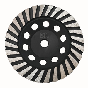 Meule diamantée turbo abrasive <span class=keywords><strong>de</strong></span> 4 1/2 pouces (125 mm) pour béton et maçonnerie - Product Image 1