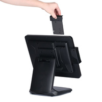 15.6 pouces nouvel écran tactile capacitif Android tout-en-un POS système électronique caisse enregistreuse imprimante pour Restaurant commande POS