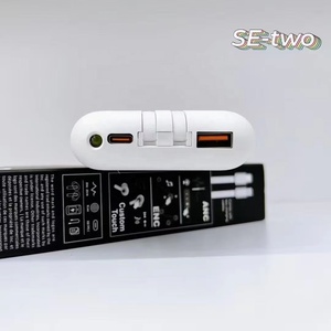 Tai nghe không dây màn hình cảm ứng đầy đủ màu sắc SE-two LED hỗ trợ nhận tin nhắn, đèn pin, đường ra kép tích hợp, v.v. - Product Image 6