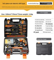 Kit d'outils manuels combinés pour la maison et les réparations, vente en gros d'usine