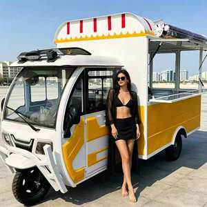 Neuer Fahrbarer Food Truck/Kaffee-, Pasta- und Getränkewagen/Mobiler Imbisswagen, Ausgestattet mit Komplettem <span class=keywords><strong>K</strong></span>üchenequipment - Product Image 1