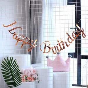 <span class=keywords><strong>Guirlande</strong></span> de lettres dorées <span class=keywords><strong>Joyeux</strong></span> <span class=keywords><strong>Anniversaire</strong></span>, décoration de fête pour bébé, garçons, filles, <span class=keywords><strong>anniversaire</strong></span>, bannière en papier <span class=keywords><strong>Joyeux</strong></span> <span class=keywords><strong>Anniversaire</strong></span> - Product Image 6