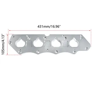 Adaptateur de collecteur d'admission en aluminium usiné CNC pour Acura Pro Series H Series vers K Series <span class=keywords><strong>H2K</strong></span> K2H - Product Image 3