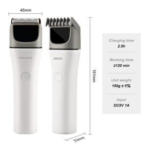 Pritech usine nouvel affichage LED tondeuse à <span class=keywords><strong>cheveux</strong></span> rechargeable fraises en céramique tondeuse à <span class=keywords><strong>cheveux</strong></span> sans fil pour hommes - Product Image 5