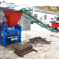 Machine Manuelle Économique pour la Fabrication de Briques Creuses en Ciment, Argile et Terre Compactée