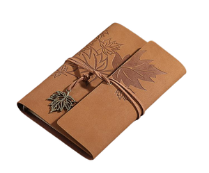 Cuaderno de cuero de tapa dura A6 personalizado, diario de hojas sueltas con encuadernación en espiral - Product Image 5