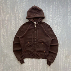 เสื้อฮู้ดซิปผู้ชาย KingSen รุ่นสปริง ผ้าถักเนื้อหนัก 100% คอตตอนบุซับใน ทรงโอเวอร์ไซส์ หลวม สวมใส่สบาย เป็นมิตรต่อสิ่งแวดล้อม เหมาะสำหรับการพิมพ์ลาย - Product Image 1