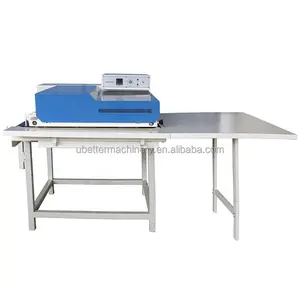 Fabric compound collar fusing interlining press machine belt for the whole roll of fabric and interlin