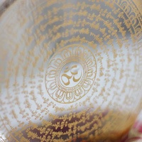 Mountain Rain Quartz Crystal Singing Bowls Set Musical Percussion Instruments Made in Liaoning for Yoga Practice Sound Therapy