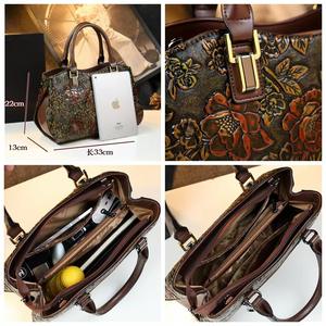 Nouvelle Collection 2026 : Sac à Main de Luxe pour Femme d'Âge Mûr, Pochette Designer Rétro Brodé avec Fermeture Éclair en Nylon Grande Capacité - Product Image 6