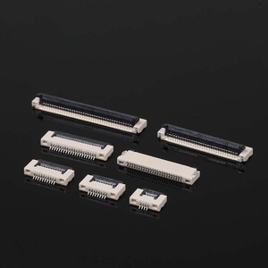 Tùy chỉnh 0.5 mét khoảng cách ffc <span class=keywords><strong>FPC</strong></span> cáp kết nối SMD loại 60 pin liên hệ với ngang Cáp ổ cắm - Product Image 2