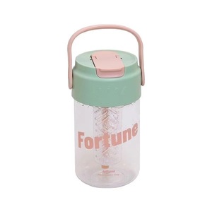 Decani Straw Cup With Tea Infuser 500Ml Portable Travel <b>Water</b> <b>Bottle</b> For Girls Fruit Tea <b>Filter</b> Plastic Drinkware - Product Image 5