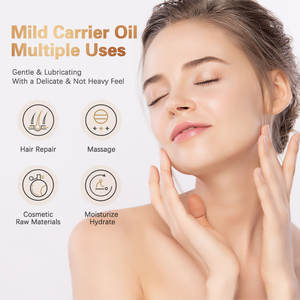 フロアヒマオイル100% ピュアコールドプレスオーガニックジャマイカブラックヒマオイル脱毛防止 & 育毛用エッセンシャルオイル - Product Image 2