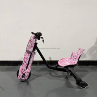 Voiture électrique à trois roues Crazy Rider pour enfants, rotation à 360°, frein à disque de 350 W, scooter à dérive pour enfants