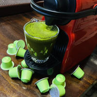 Capsules de thé Matcha en gros, capsules de thé et de café, personnalisation OEM en usine