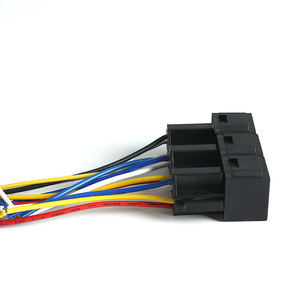 12V รีเลย์รถยนต์เชื่อมต่อสายซ็อกเก็ต 40A จัดอันดับปัจจุบันดอกพลัมซ็อกเก็ตรวมรูปทรงข้าม - Product Image 5