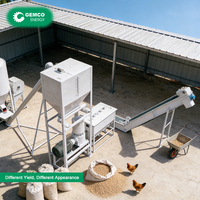 Nouvelle machine multifonctionnelle en acier inoxydable pour la fabrication de granulés d'aliments, clé en main, OEM pour bovins, poissons, porcs