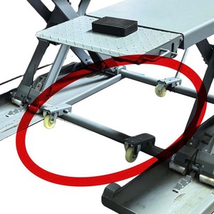 Gran oferta, elevador de tijera hidráulico de altura media eléctrico móvil portátil de 3 toneladas para uso en garaje doméstico - Product Image 4