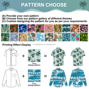 Nuova Tendenza Europea e Americana: Abbigliamento con Bottoni Floreali, Stampa Digitale a Sublimazione, Moda Semplice per Uomo - Product Image 4