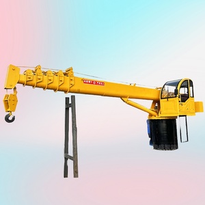 Grúa de cubierta marina completa de 1 tonelada y 5 toneladas, grúa de cubierta de grúa Marina costa afuera con pluma hidráulica - Product Image 3