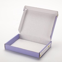 Boîte d'expédition personnalisée en PVC avec rabat supérieur pour friandises pour animaux, emballage cadeau pour boulangerie, boîte en carton ondulé avec logo