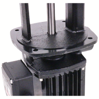 Pompe à liquide de refroidissement immergée BAOHUA H4T18 450W pour tour CNC et fraiseuse, G1/2", circulation submergée, impeller en acier inoxydable