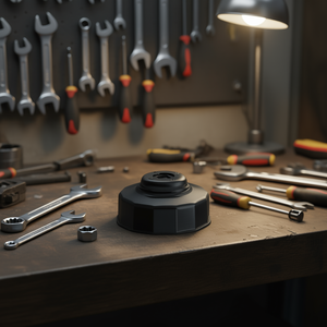 Capuchon en plastique noir pour clé à molette taille 446 - Product Image 3