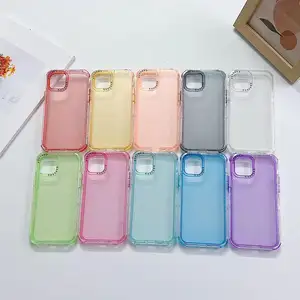 Meng Caiquan PC 3-In-1 Glitter Powder Cell Phone Case For IPhone For Samsung For Oppo