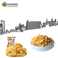 Machine à extruder les flocons de maïs soufflé pour la fabrication de snacks