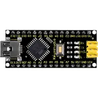 Keyestudio Nano V3.0 geliştirme kurulu ile ATmega328P-AU mikrodenetleyici CH340 çip Arduino için