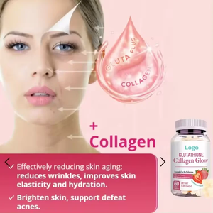 Hot Sale Anti-Aging Hydrolyzed Gluta Collagen Gummies for Women Ready to Ship Glowing Skin Formula - Product Image 3