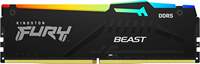 Mémoire RAM DDR5 32 Go 6000 MHz avec fonction ECC pour ordinateur de bureau, de la marque Kingst Technology FURY Beast