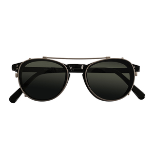 <span class=keywords><strong>Occhiali</strong></span> da sole Vintage rotondi polarizzati leggeri e confortevoli tonalità acetato con lenti Tac <span class=keywords><strong>Clip</strong></span>-On <span class=keywords><strong>occhiali</strong></span> da sole - Product Image 2