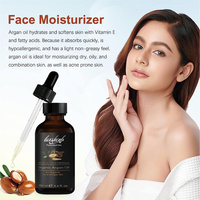 Prix compétitif Sérum pour le visage à l'huile d'argan et à la niacinamide Essence pour le soin des cheveux et du corps 100ml Huile corporelle intensive de marque privée
