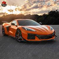Kit carrosserie de style Z06 avec spoiler pour Chevrolet Corvette C8, mise à niveau en fibre de carbone, ensemble complet, taux de rachat élevé, kit carrosserie