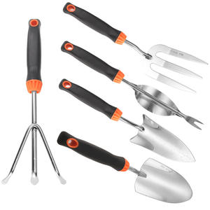 Yilu – ensemble d'outils de jardinage, 5 pièces, outils manuels polyvalents en acier inoxydable pour le jardinage et la balade sur la plage, durables, pour usage extérieur, bricolage - Product Image 2
