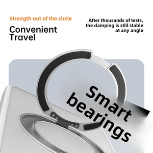 Étui de téléphone portable magnétique antichoc translucide mat effet seconde peau avec support anneau de maintien pour Samsung S26 Ultra/S26 - Product Image 5