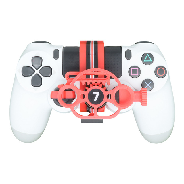 Honcam Game Controller Mini Steering Wheel Replacement for Sony PS4 Racing Game Accessories