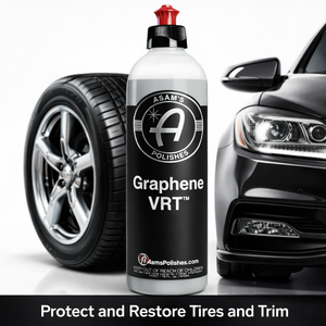 Abrillantador de Neumáticos y Revestimiento para Molduras de Coche (473ml) -- Abrillantador con Grafeno VRT -- Restaura, Protege y da Brillo como Nuevo - Product Image 6
