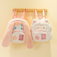 Peluche mignonne en forme de petit sac à dos de dessin animé, vente en gros pour machines à pinces et machines à monnayeur d'arcade