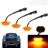 Ensemble de lumières de calandre de voiture à LED pour Ford F150 modèle 2015-2019 style Raptor