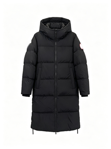 Abrigo largo de plumas y plumón para hombre OEM, para invierno, una prenda exterior cálida y protectora. - Product Image 3
