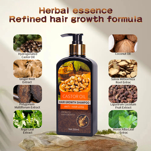 Shampoo à l'huile de ricin CARTHAEA 350ml Anti-chute de cheveux Favorise la croissance des cheveux Unisexe pour tous types de cheveux - Product Image 5