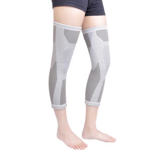 Genouillère de sécurité élastique pour fitness, bandage de compression, genouillère de basket-ball, longueur étendue - Product Image 2