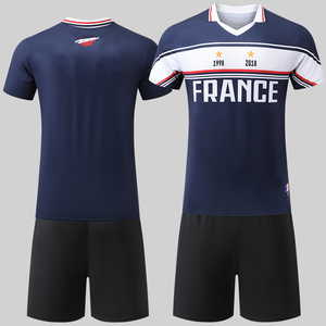 Maillot de supporter de l'équipe nationale pour hommes, col rond, saison 26, impression numérique, personnalisable en gros. France 10 Argentine 10 Brésil 10 Allemagne 13 Espagne - Product Image 2